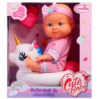 Пупс &laquo;Купание с единорогом&raquo;, с аксессуарами, МИКС