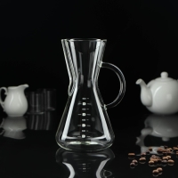 Кемекс стеклянный с мерной шкалой &laquo;Типика&raquo;, 500 мл