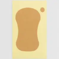 Защитная пластина для ног (фас 5пар цена за пару) 9,5*5,3см