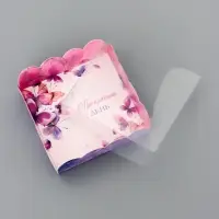 Коробка для печенья, &laquo;Прекрасного дня&raquo;, 9&times;9&times;3 см