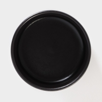 Набор фарфоровых соусников на деревянной подставке Magistro &laquo;Галактика&raquo;, 4 предмета: 3 соусника 100 мл, подставка 33&times;9&times;5 см, цвет чёрный