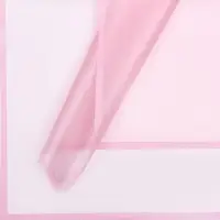 Пленка для цветов матовая &laquo;Фриз&raquo;, светло - розовая, 60&times;60 см