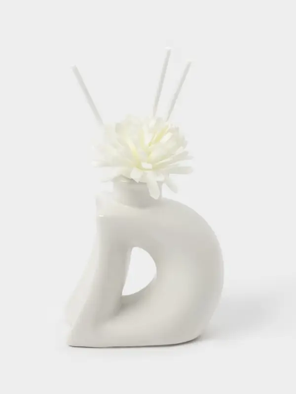 Набор для ванной "", 2 предмета (Дозатор и диффузор), цвет белый