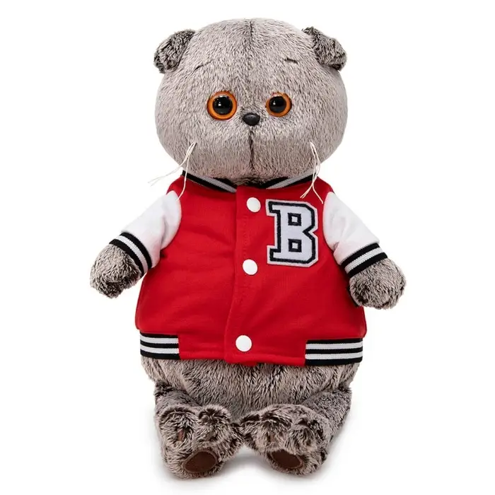Мягкая игрушка &laquo;Басик в клубной куртке&raquo;, 22 см