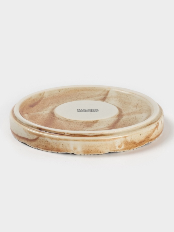 Блюдце Magistro "Organic brown" 14х1.8 универсальное