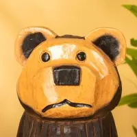 Сувенир "Мишка" дерево 16х14х30 см