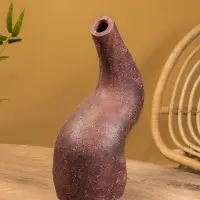 Ваза терракота "Рог" 25х20х45 см