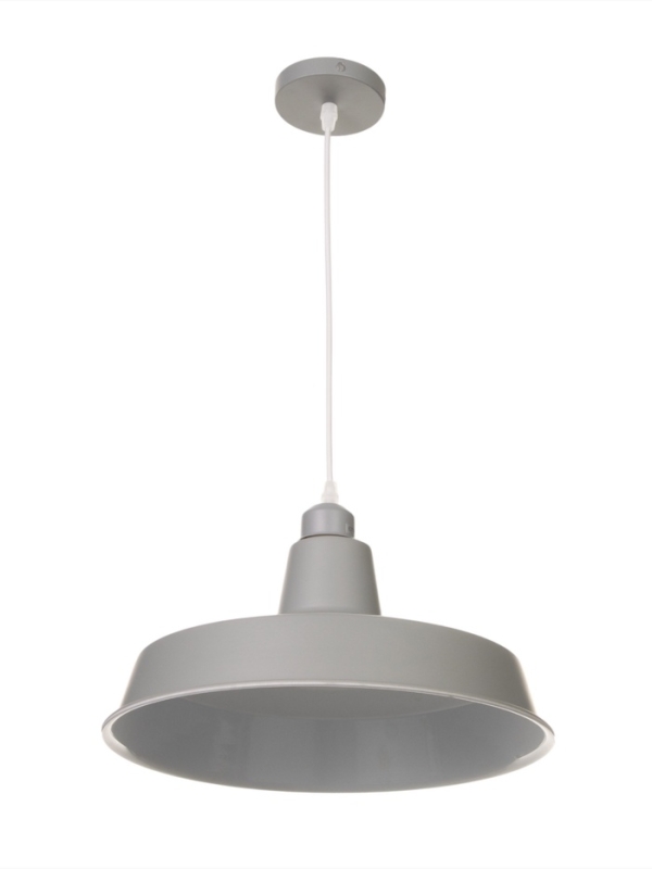 Светильник Ronald 1х40Вт Е27 пр-1м пыльно-серый 36х36х15см