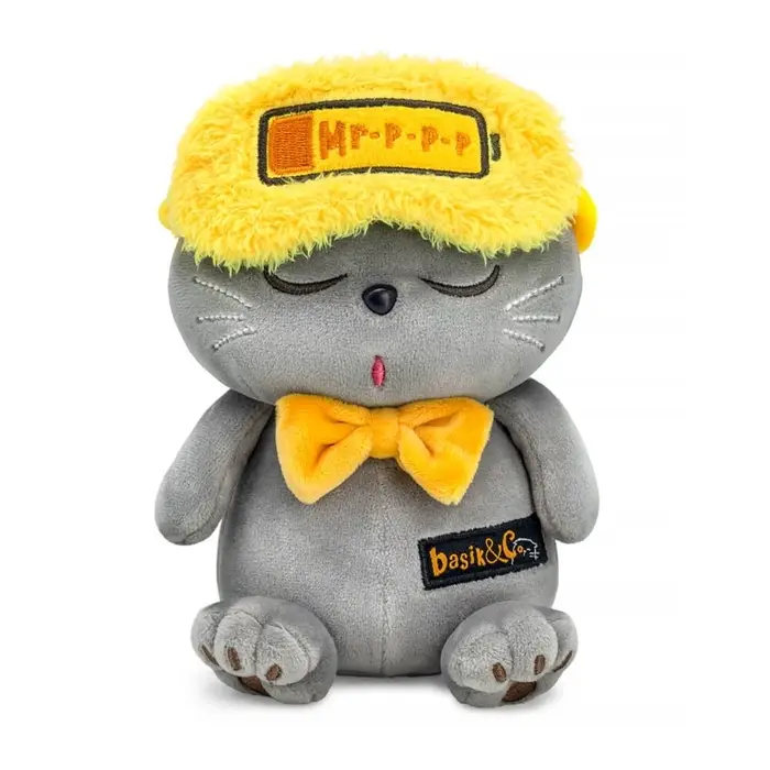 Мягкая игрушка "Кот Басик "На подзарядке", 16 см KsE-004
