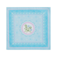 Платки носовые женские Этель "Нежность" 30*30 см, (набор 12 шт), рис. МИКС,100% хл