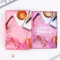 Ежедневник в подарочной коробке &laquo;Лучшему учителю&raquo;, формат А5, 80 листов, твердая обложка