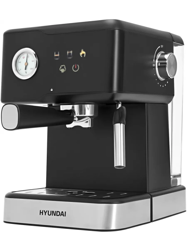 Кофеварка рожковая HEM-4204 1000Вт черный