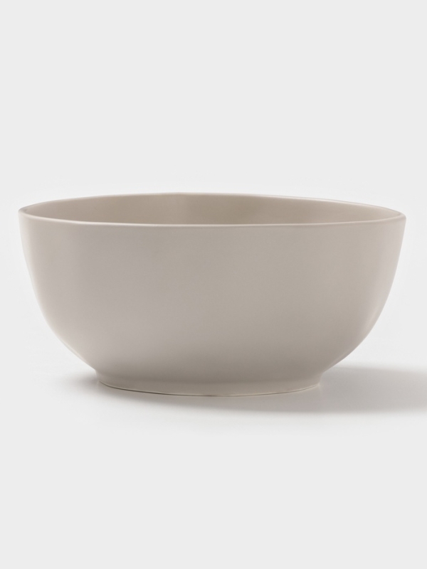 Салатник Magistro "Potter" 17см 17,4х8 цвет светло-серый