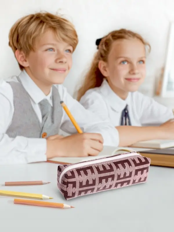 Пенал школьный на молнии Calligrata &laquo;Стиль&raquo;, МИКС