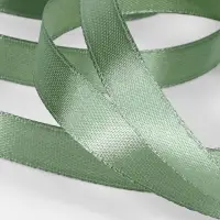 Лента атласная, 12 мм, 23&plusmn;1 м, фисташковая №65