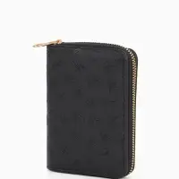 Кошелек жен 07-01-01 Июнь2526, 13*2*9 см, 2 отд+отд/молн, д/карт,черный