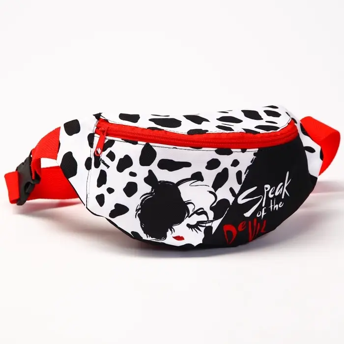 Сумка поясная, 25х6х13 см, Злодейки