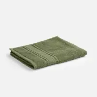 Полотенце махровое Terrychic, среднее, зеленое