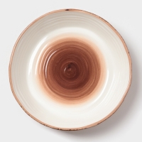 Тарелка глубокая Magistro "Wood" 18см 18,2х4,2 см