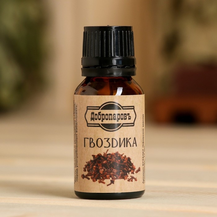 Эфирное масло Эфирное масло "Гвоздика" флакон-капельница 17 мл "Добропаровъ"