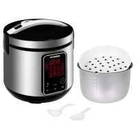 Мультиварка HYMC-2400 5л 900Вт серебристый