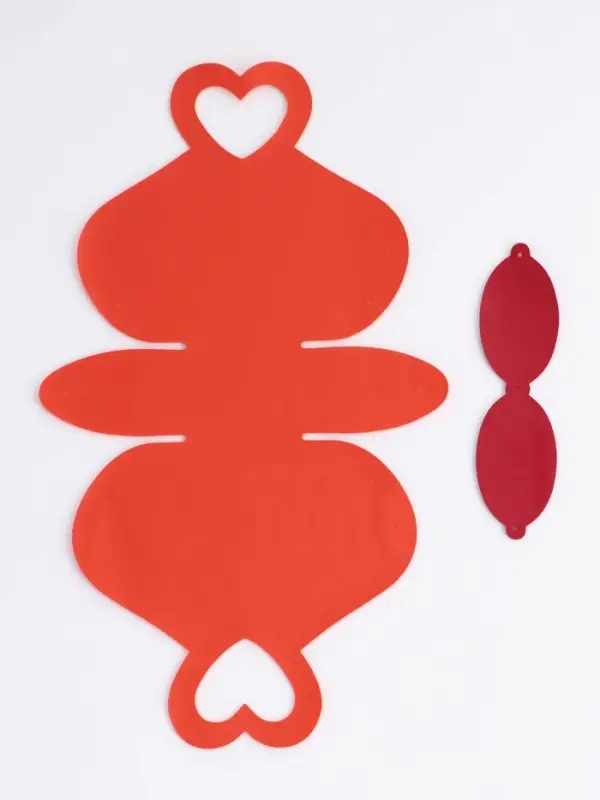 Кожанная подарочная сумочка 10,5 х 5 х 6 см оранжевая