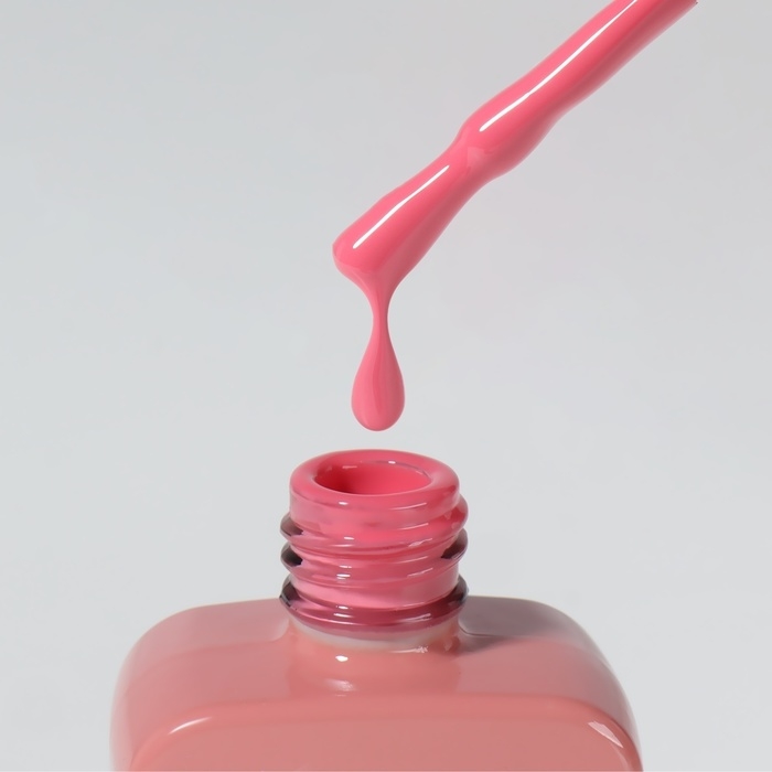 Гель лак для ногтей &laquo;SIMPLE&raquo;, 3-х фазный, 10 мл, LED/UV, цвет розовый (145)