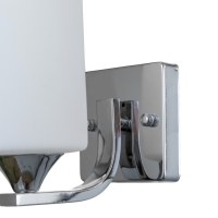 Бра 2490/1CR E27 40Вт хром 10х20 см