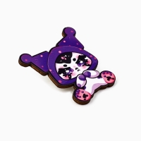 Значки деревянные &laquo;Аниме&raquo; в шоубоксе, 20 шт