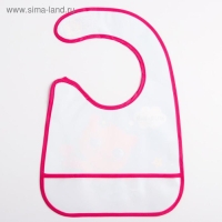 Нагрудник для кормления &laquo;ТРЕНД. Которусалка&raquo; непромокаемый на липучке, с карманом