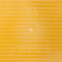 Набор пищевых контейнеров &laquo;BioFresh&raquo;, 3 шт: 500 мл, 1 л, 1.6 л, цвет прозрачный, крышки МИКС