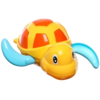 Набор игрушек для ванны &laquo;Заводная черепашка с друзьями&raquo;, 4 шт., цвет МИКС, Крошка Я