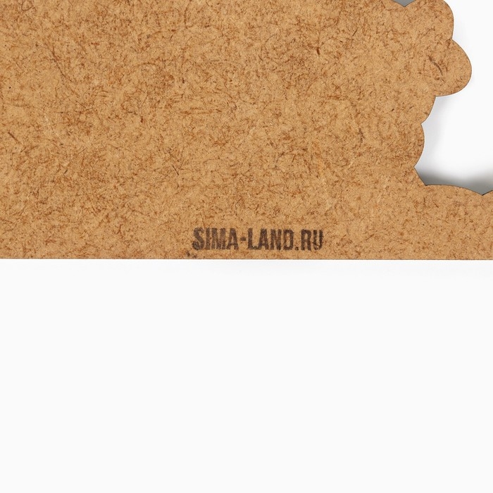 Декор на раму двери новогодний &laquo;Мишка&raquo;, на Новый Год, 20,4х 18,7 см