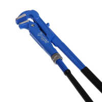 Ключ трубный рычажный ТУНДРА, плоский зажим 90&deg;, раскрытие до 30 мм, №0, 3/4"