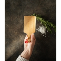 Доска разделочная для канапе и фудфото Доляна, прямоугольная, 15&times;7&times;1,6 см, цельный бук