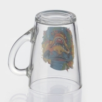 Кружка стеклянная для чая &laquo;Символ года 2025&raquo;, 300 мл