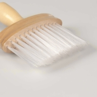 Щётка - сметка для удаления волос, цвет &laquo;светлое дерево&raquo;