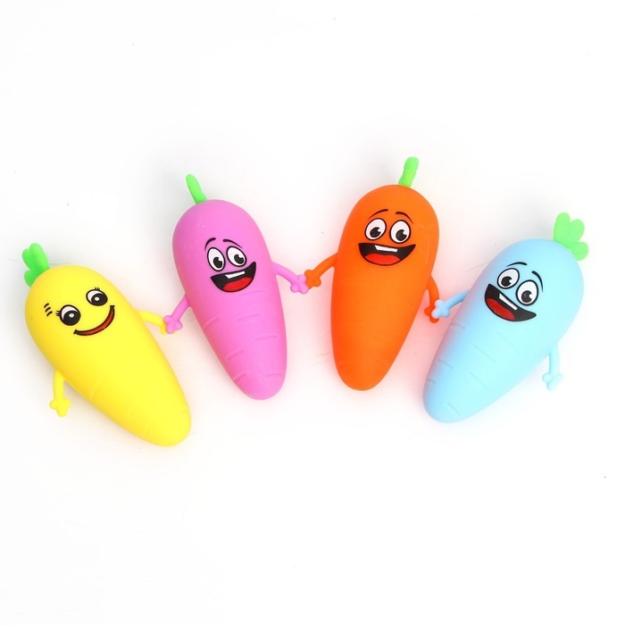 Мялка &laquo;Морковка&raquo;, цвета МИКС