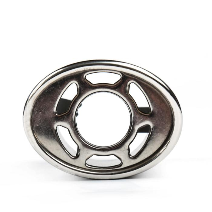 Насадка на глушитель скошенная 140&times;60 мм, посадочный 60 мм