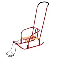 Санки &laquo;Ветерок 7&raquo;, цвет алый