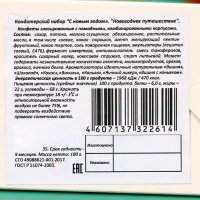 Новый год. Новогодний подарок "Новогоднее путешествие" Санта и белый медвь, 180 г