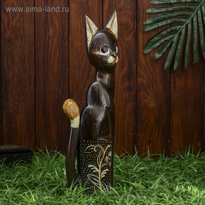 Сувенир дерево "Кошка" 40 см