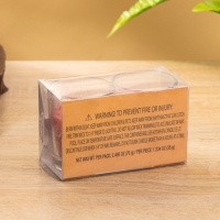 Набор свечей "DAZZLE CANDLE" 70 гр, красное яблоко