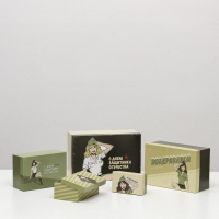 Набор коробок 10 в 1 &laquo;23 февраля&raquo;, 30,5 х 20 х 13 &mdash; 12 х 6,5 х 4 см