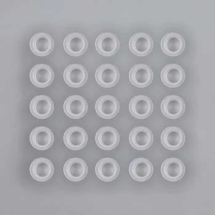 Колпачки для краски, d=10 мм, набор - 25 шт., прозрачные