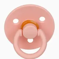 Набор классических пустышек, 2 шт., латекс, персиковый/айвори, в контейнере, от 3 мес., M&B