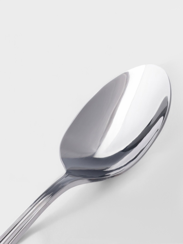 Столовая ложка Hanna Kn&ouml;vell Oester, 20.1 см, толщина 3 мм, нержавеющая сталь, серебристая