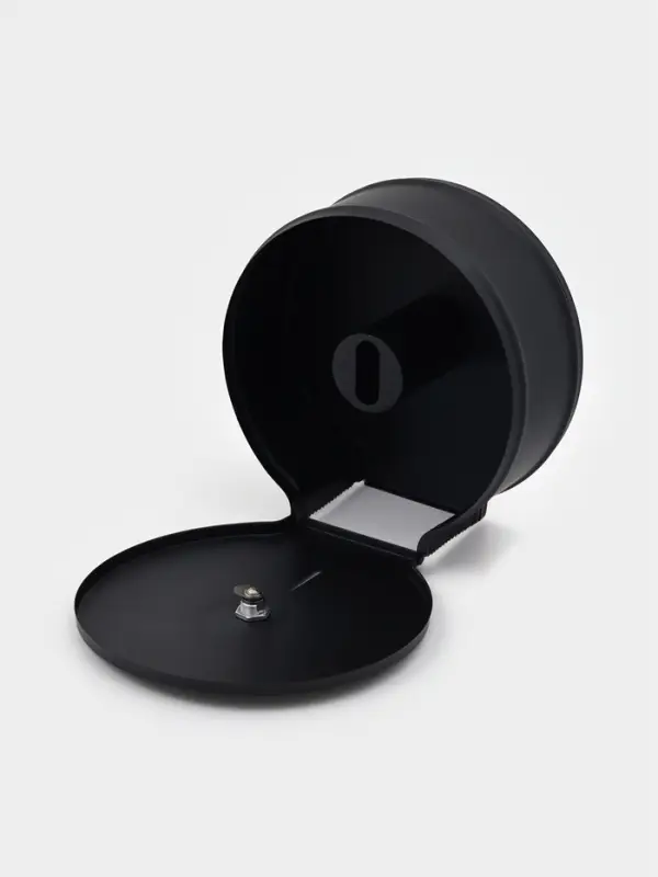 Диспенсер для туалетной бумаги St&ouml;lz, втулка 6 см, нержавеющая сталь, чёрный