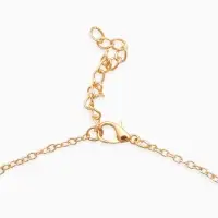 Кулон на цепочке "Вишенка граненая", цвет красный в золоте 44+удл, d10+6