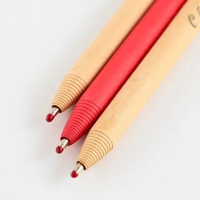 Ручка-эко шариковая, синяя паста, 1 мм &laquo;Золотому Учителю&raquo;